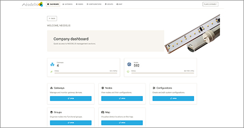 Neodelis presents the Live Cloud platform at Smart Building 2025: remote management and monitoring for Ecolumiere® smart lighting